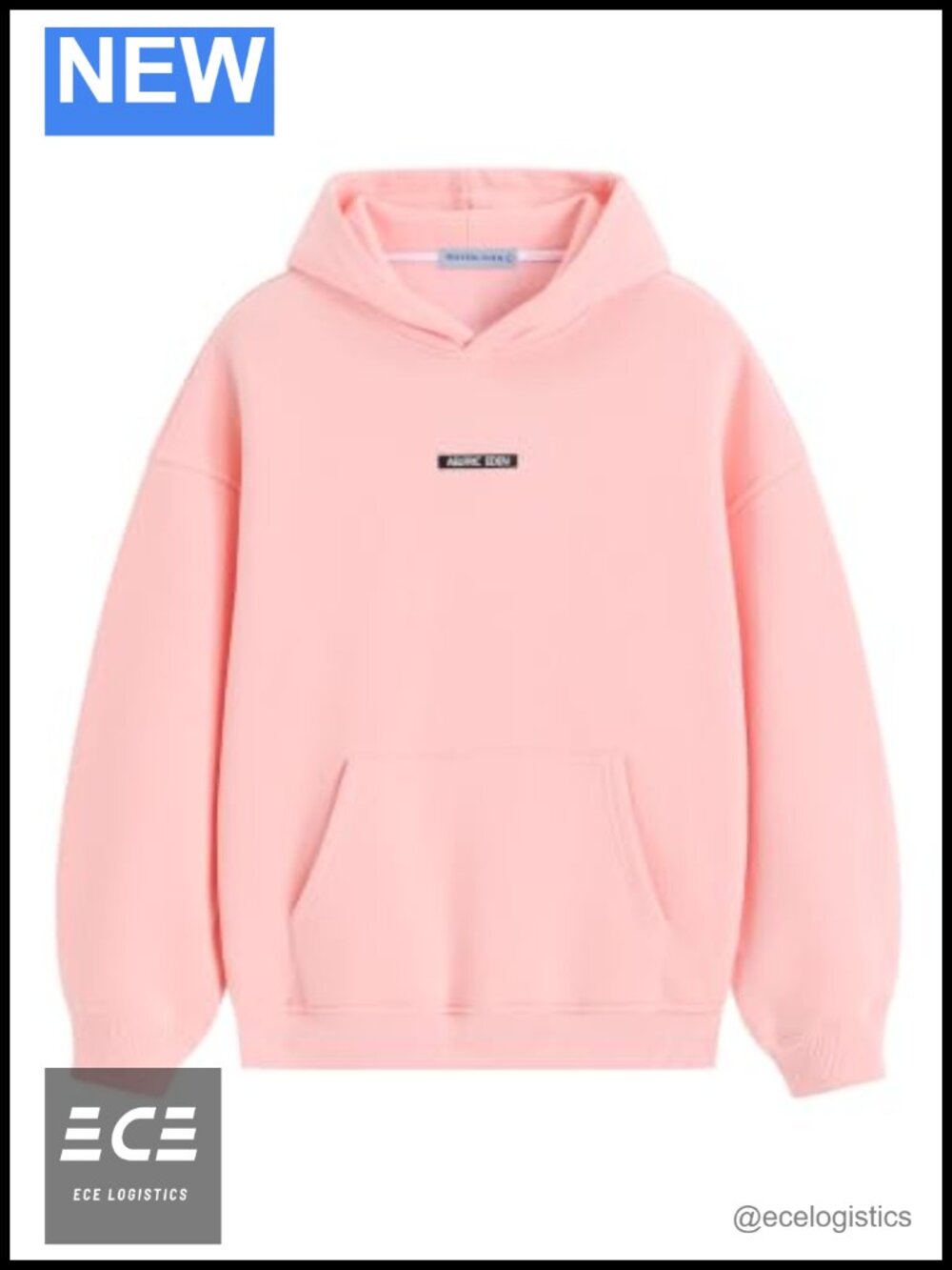 Oversized Fleece Lined Hoodie Pullover Kangaroo Pocket Streetwear